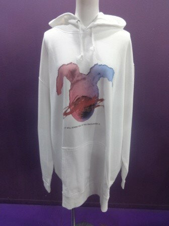 【中古】未使用品/MADARANINGEN/MILKBOY/Killer rabbit hoodie(WHITE)/マダラニンゲン/京/2505151445 【中古】未使用品/MADARANINGEN/MILKBOY/Killer rabbit hoodie(WHITE)/マダラニンゲン/京/2505151445