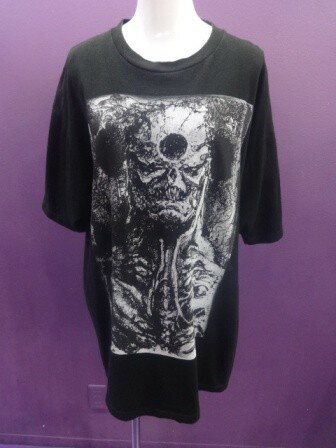 【中古】 スカルプリントTシャツ/...