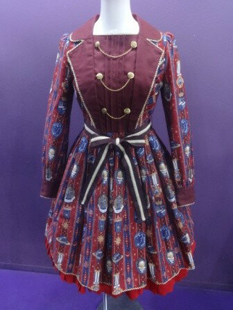 【中古】Angelic Pretty/Astroレジメンワンピース/アンジェリックプリティ/2504261626 【中古】Angelic Pretty/Astroレジメンワンピース/アンジェリックプリティ/2504261626