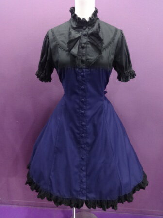 【中古】ATELIER−PIERROT/前開きクラシカルワンピース/アトリエピエロ/2312241645