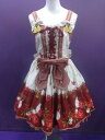 【中古】metamorphose temps de fille/風花のゆきうさぎバッスルジャンパースカート/メタモルフォーゼタンドゥフィーユ/2506241619