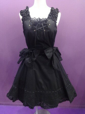 【中古】BABY,THE STARS SHINE BRIGHT/ウエストリボンスカラップジャンパースカート(2010年)/ベイビーザスターズシャインブライト/2504291230 【中古】BABY,THE STARS SHINE BRIGHT/ウエストリボンスカラップジャンパースカート(2010年)/ベイビーザスターズシャインブライト/2504291230