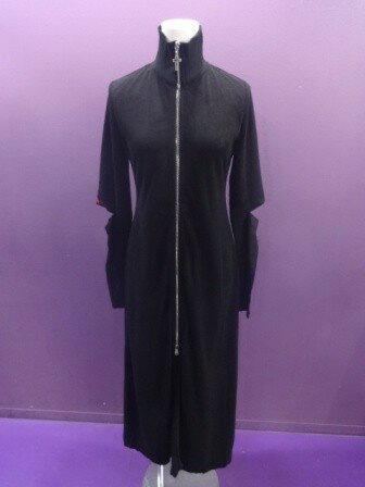 【中古】未使用品/PUNK　RAVE/パンクニットハイネックロングコート※Sサイズ/パンクレイブ/25021435