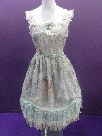 【中古】BABY,THE STARS SHINE BRIGHT/Ave Maria~天のきさきとMadonna Lily~柄Medailleジャンパースカート/ベイビーザスターズシャインブライト/2508041242 【中古】BABY,THE STARS SHINE BRIGHT/Ave Maria~天のきさきとMadonna Lily~柄Medailleジャンパースカート/ベイビーザスターズシャインブライト/2508041242