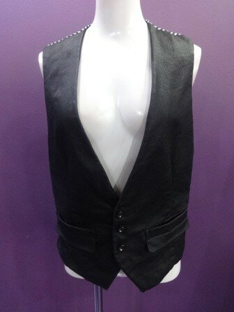【中古】BLACK　PEACE　NOW　FOR　MEN/バックストライプベスト/ブラックピースナウフォーメン/2602051909