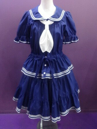 Rakuten - 【中古】metamorphose　temps　de　fille/[通常サイズ]セーラーギャザーブラウス＋セーラーティアードスカートの2点セット（2025年）/メタモルフォーゼタンドゥフィーユ/2605041643
