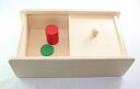 モンテッソーリ　スライド蓋付き箱　Montessori Box with Sliding Lid 知育玩具 1