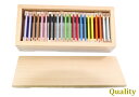 モンテッソーリ　色板　第2の箱　Montessori　 Color Tablets Box 2 知育玩具　【高品質】