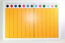 モンテッソーリ　十進法 ♪少数の演習用ボード♪　Montessori Decimal Fraction Board 1