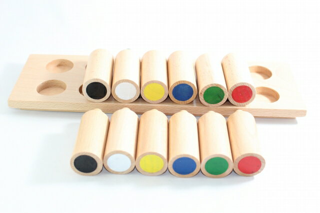 モンテッソーリ　圧力円柱　Montessori Pressure Cylinders 知育玩具 2