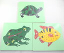モンテッソーリ　動物・生物パズル　♪5個セット♪　Montessori Animal Puzzle Set 知育玩具