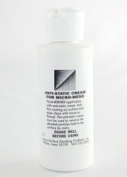 マイクロメッシュ用 仕上げクリーム Anti-Static Cream　約56ml (2oz )