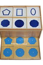 モンテッソーリ 幾何たんす Montessori Geometric Cabinet 知育玩具