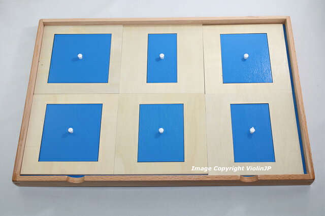 モンテッソーリ　幾何たんす Montessori Geometric Cabinet 知育玩具 3