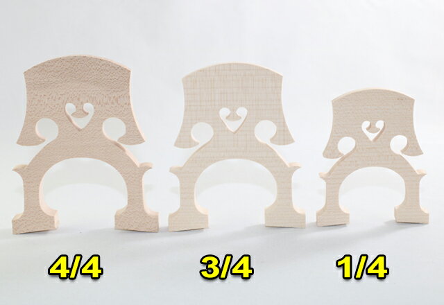 チェロ駒 Teller　ドイツ製 　Bauschモデル　3サイズ選択