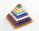 モンテッソーリ　色ビーズの平方 　Montessori Colored Bead Squares 知育玩具