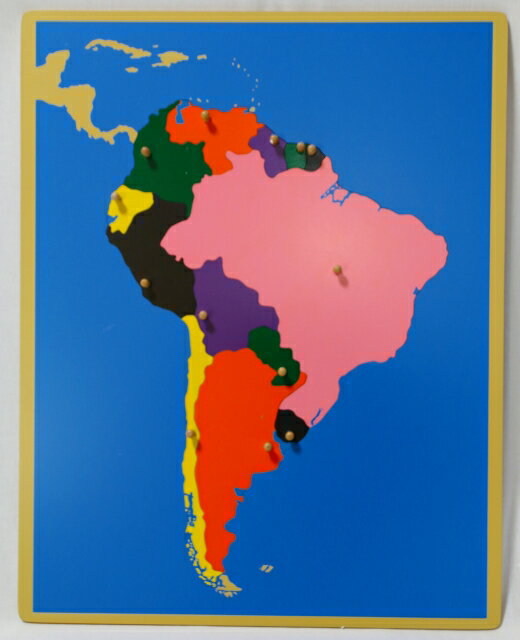 eb\[@AJn}pY@Montessori Puzzle Map of South America mߋ