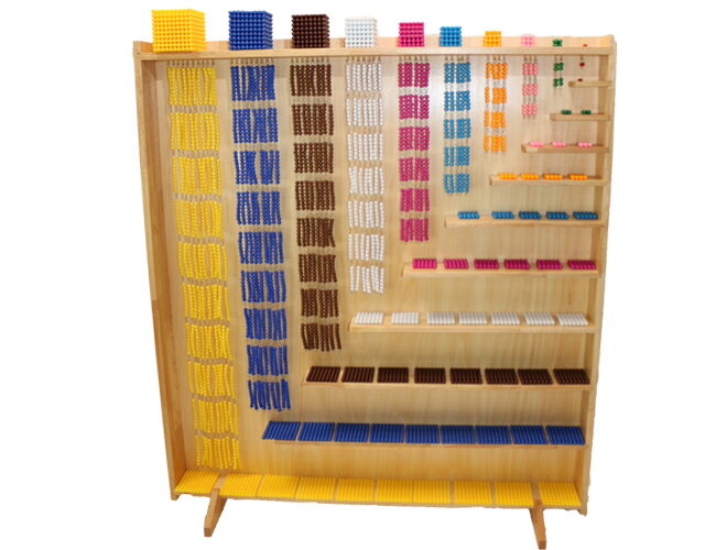 ƥåꡡӡӥͥåȤȥӡåMontessori Set of Complete Bead Materials and Cabinet ΰ