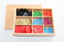 モンテッソーリ 文法のシンボル ♪木製 箱付き♪ Montessori Solid Grammar Symbols 知育玩具
