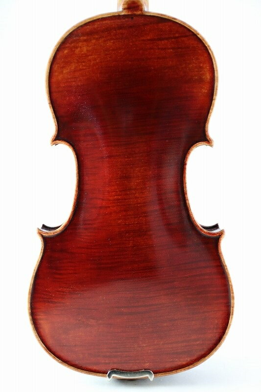 最高品質マスター・バイオリン アマティ モデル 赤　Nicolo Amati ♪一枚裏板♪ ワンピース・バック 50年物スプルース材　4/4