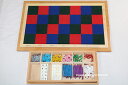 【プレミアム・ライン】モンテッソーリ　チェッカー・ボード　Montessori Checker Board 知育玩具