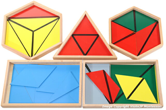 eb\[@\Op` 5Zbg Montessori Constructive Triangles mߋ