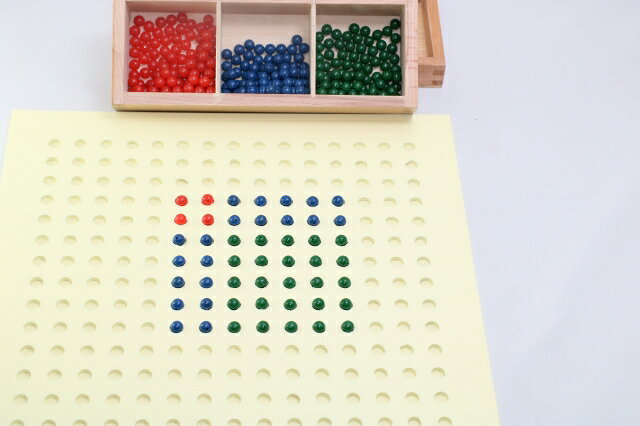 【プレミアム・ライン】モンテッソーリ　平方根板 　Montessori Square Root Board...