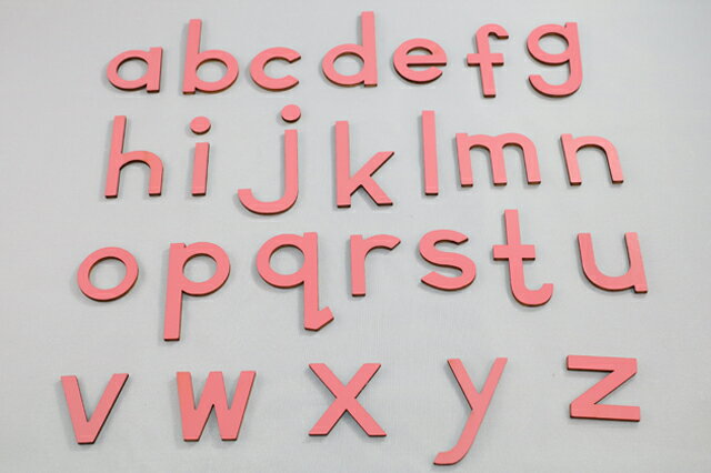 eb\[@؂蔲At@xbg @sN@􏬁AȂÂ݁@Montessori Movable Alphabet Lowercase mߋ