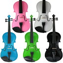 【激安5点セット】　バイオリン 4/4　Diana シリーズ　♪カラフル5色♪