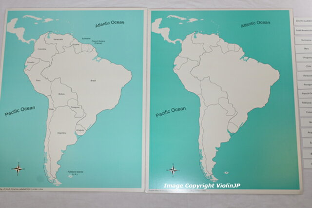 eb\[@AJn}pY@#2@Montessori Puzzle Map of South America mߋ