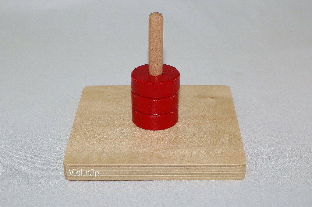 モンテッソーリ　リングさし　Montessori Discs on Vertical Dowel 知育玩具