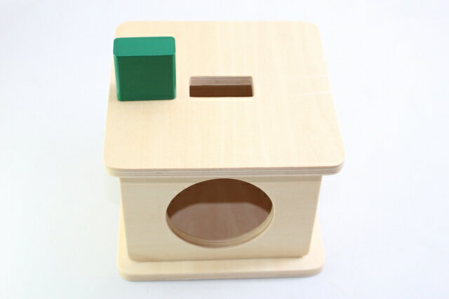 eb\[@̂Ƃ@Montessori Imbucare Box with Rectangular Prism mߋ