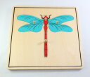 モンテッソーリ　とんぼパズル　Montessori Dragonfly Puzzle 知育玩具