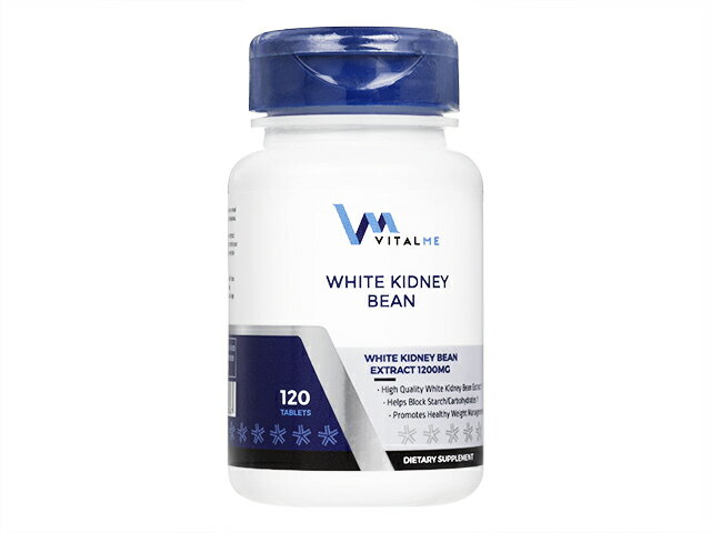 バイタルミー ホワイトキドニービーンエクストラクト1200mg120粒 1本 VitalMe White Kidney Bean 1200mg