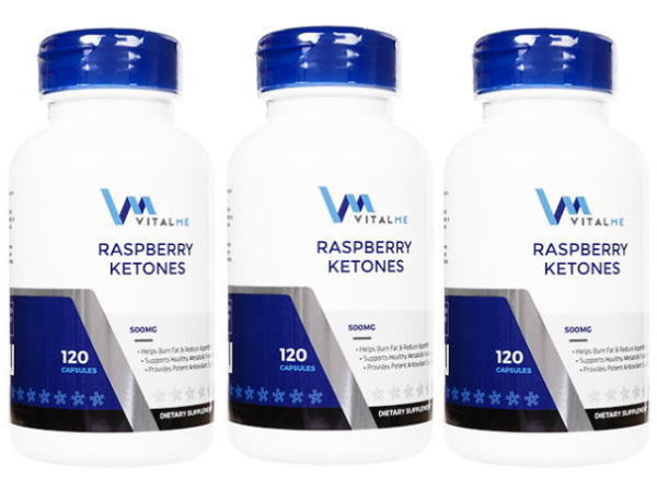 バイタルミー ラズベリーケトン500mg120粒 2本+1本Free[計3本][ヤマト便] 1セット VitalMe Raspberry Ketone