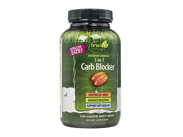 アーウィンナチュラルズ 3-in-1カーボブロッカー150錠[ヤマト便] Irwin Naturals MaximumStrength3-in-1CarbBlocker