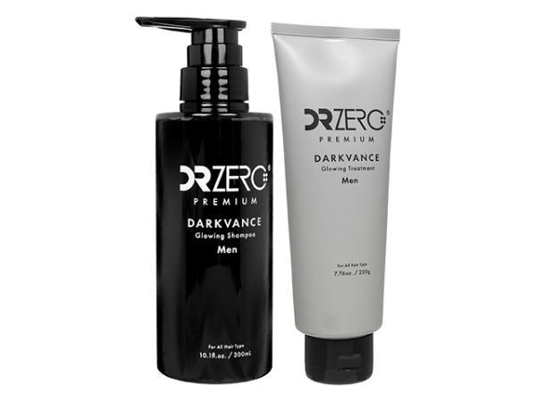 ドクターゼロ ダークヴァンス・グローイングシャンプー300ml1本+トリートメント(男性用)220g1本) 1セット (DRZERO)DarkvanceGlowingSha..