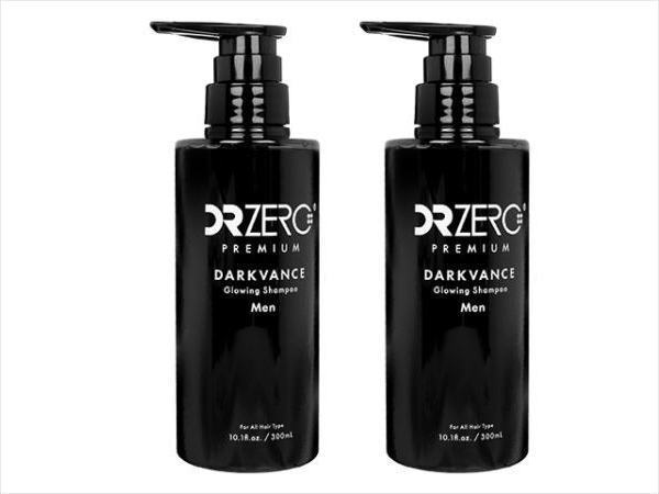 ドクターゼロ ダークヴァンス・グローイングシャンプー(男性用)300ml ×2本 DRZERO)Darkvance Glowing Shampoo Men