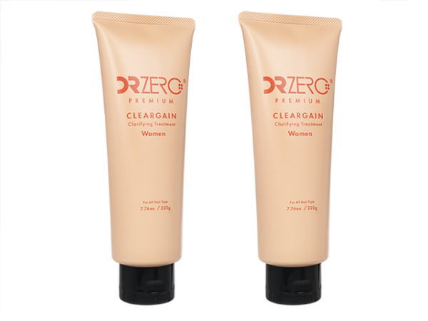 ドクターゼロ クリアゲイン・クラリファイングトリートメント(女性用220g) 2本 (DRZERO)Cleargain Clarifying Treatment Women 220g