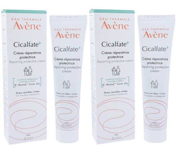 アベンヌ シカル フェート リペア クリーム 40ml ×2本 (Avene) Cicalfate Repair Cream 使用期限：2023年5月