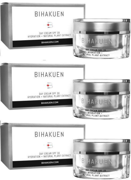 rnNG fCN[ SPF30 50g [}g] ~3 BIHAKUEN Day Cream SPF30 Made in USA