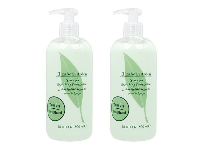 GUxXA[f O[eB[tbVO{fB[V500ml [}g] 2{ (ElizabethArden) Green Tea Refreshing Body Lotion gpF2025N4