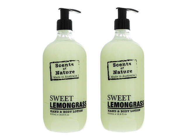 eB[ ZcIulC`[EXC[gOXEnh&{fB[V500ml[}g] 2{ (Tilley) Scents of Nature Sweet Lemongrass Hand & Body Lotion