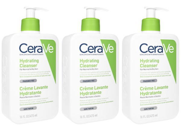 セラヴィ ハイドレーティングクレンザー473ml 3本 (CeraVe) Hydrating Cleanser
