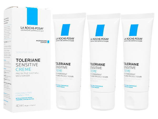 ラ ロッシュ ポゼ トレリアンセンシティブクリーム40ml ×3本 (La Roche-Posay) Toleriane Sensitive Cream ※使用期限：2026年1月