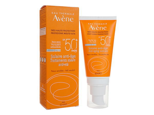 アベンヌ アンチエイジサンケアーSPF50+_50ml (Avene) Solaire anti-age SPF50+