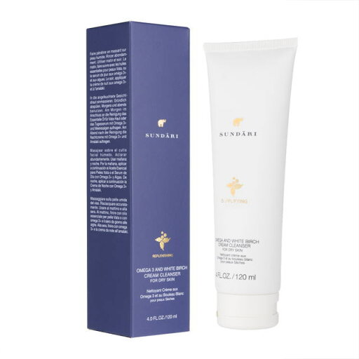 スンダリ オメガ3&ホワイトバーチクリームクレンザー120ml 1本 (Sundari) Omega 3 and White Birch Cream Cleanser スンダリ オメガ3&ホワイトバーチクリームクレンザー120ml 1本 (Sundari) Omega 3 and White Birch Cream Cleanser