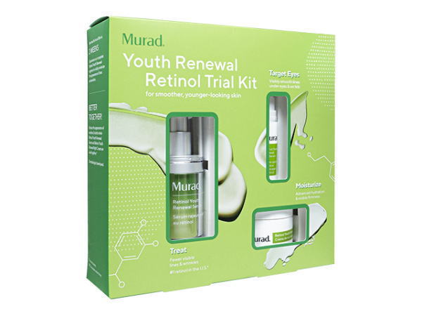 ムラド（ミュラド ）ユースリニューアルレチノールトライアルキット 1箱 (Murad) Youth Renewal Retinol Trial Kit