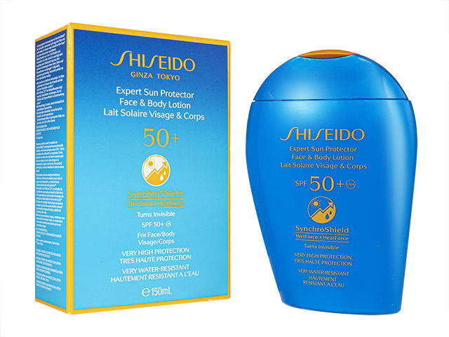 資生堂 エキスパートサンプロテクターフェイス＆ボディローションSPF50+_150ml (Shiseido) Expert Sun Protector Face ＆ Body Lotion SPF50+ ※使用期限：2025年7月