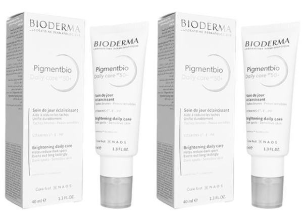ビオデルマ ピグメントビオデイリーケアSPF50+_40ml 2本 (Bioderma) Pigmentbio Daily Care SPF50+